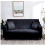 Game Sofa black color with PlayStation logo design  for Gaming Boys Bedroom Playroom Washable Furniture Protector From Dust Stain - 2 Seater 145-185cm